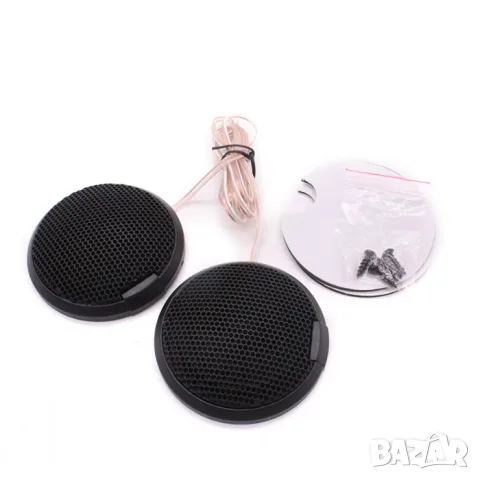 Комплект високочестотни туитъри 72 mm 102 dB 2 броя, снимка 5 - Аксесоари и консумативи - 55865491