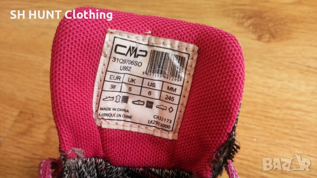 CMP WATERPROOF Shoes размер EUR 38 / UK 5 естествена кожа водонепромокаеми - 309, снимка 17 - Маратонки - 41846965