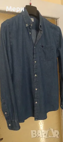 Мъжка дънкова риза , снимка 12 - Ризи - 55992661