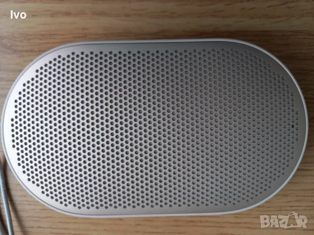 Bluetooth колонка Bang & Olufsen Beoplay P2 (Sand Stone) – Неизползвана / Луксозна / Пълен комплект