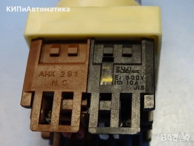 бутон селекторен FUJI Electric AH25-P3 AHX-291 selector switch, снимка 6 - Резервни части за машини - 49192295