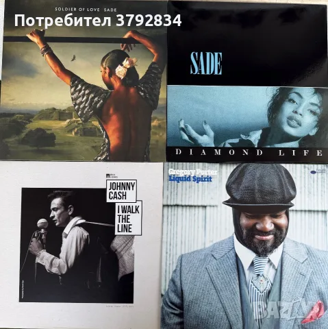 Колекция винили - джаз, соул, поп, рок