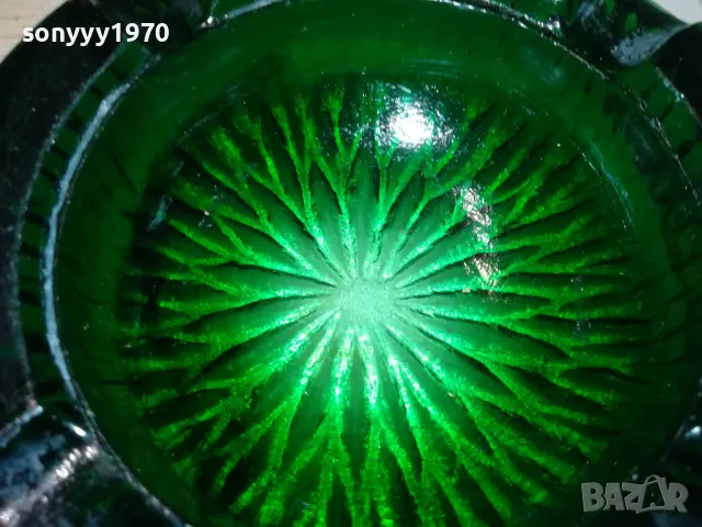 ЗЕЛЕН ПЕПЕЛНИК 1405251020, снимка 8 - Антикварни и старинни предмети - 50281229