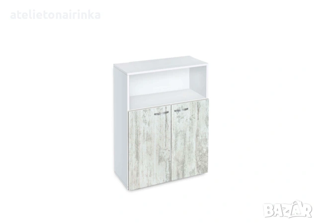 Етажерка Ава 3 с вратички постформинг, снимка 16 - Етажерки - 29557828