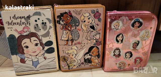 Прекрасен ученически несесер с Ариел, Елза и Анна, Принцесите, Бел