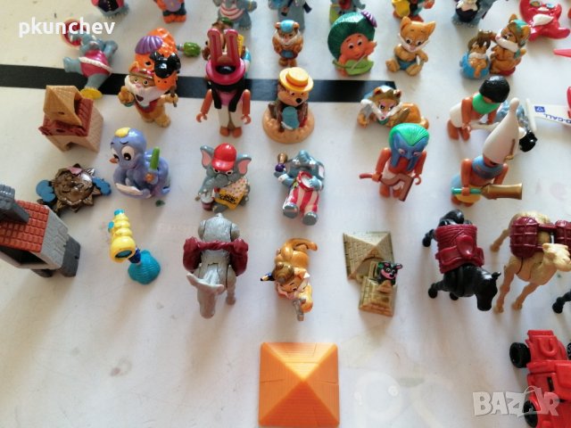 Играчки от яйца Kinder 125 броя. , снимка 4 - Колекции - 44328769