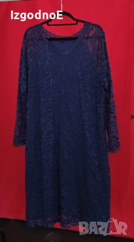 XXL Разкошна дантелена официална рокля, снимка 2 - Рокли - 42730062