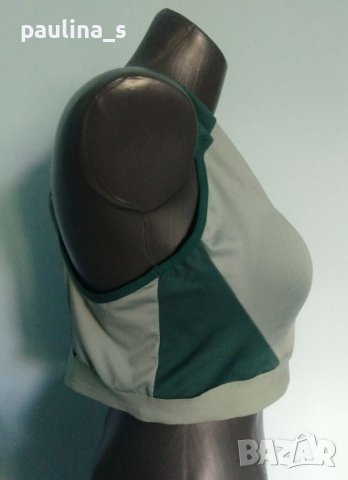 Два броя / Фитнес топ(сутиен), зелен "Crane" и Черен / голям размер , снимка 5 - Спортни екипи - 40994785