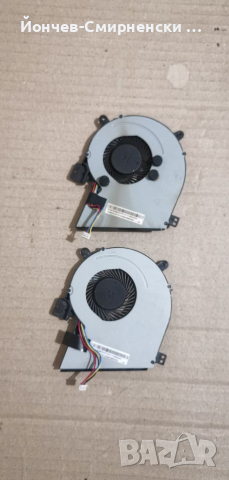 Asus X451-оригинални вентилатори, снимка 1 - Части за лаптопи - 36163760