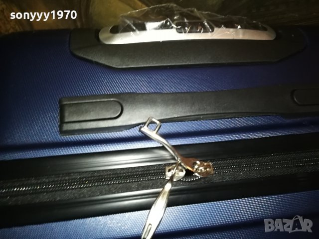 КУФАРИ 4БР НОВИ С ТВЪРДИ СТРАНИЦИ И КОЛЕЛЦА 1108231005, снимка 8 - Куфари - 41822375