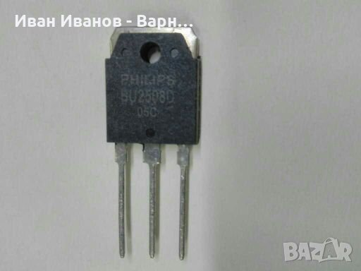 Транзистор  BU2508D ; n+DI ; 1500V ; 8A ; 45W ., снимка 1 - Друга електроника - 34684592