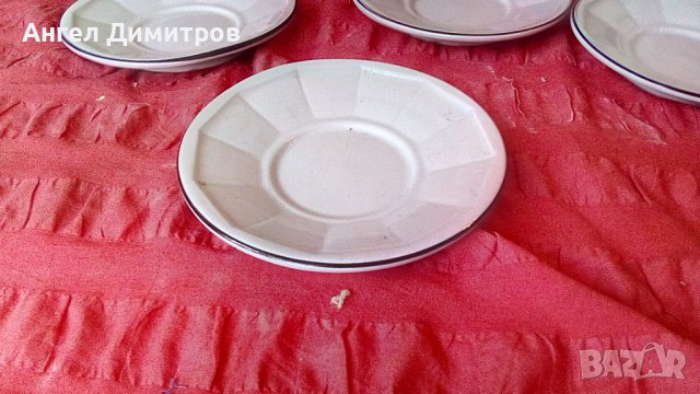 Стар високачествен оригинален порцелан Гърция 4 чинии нови , снимка 7 - Антикварни и старинни предмети - 39068624