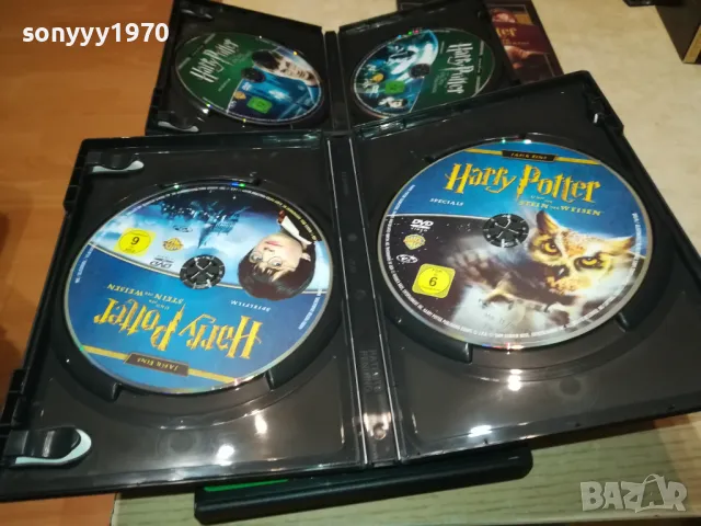 HARRY POTTER X16 DVD-ВНОС GERMANY 2402251909LNWC, снимка 7 - DVD филми - 49261182