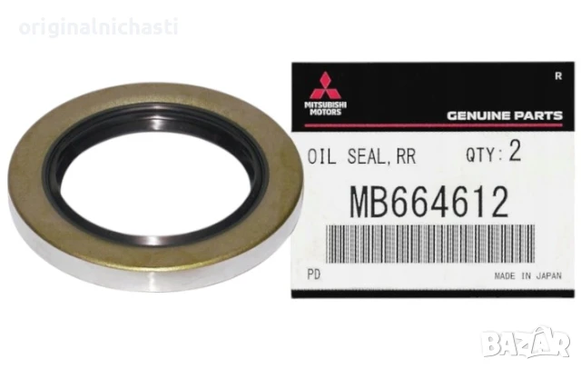 Семеринг за задна полуоска за МИТСУБИШИ Л200 ПАДЖЕРО MITSUBISHI L200 PAJERO MB664612 OEM MITSUBISHI