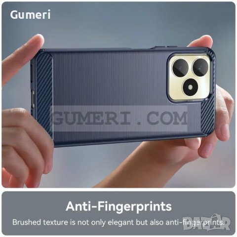 Realme C53 4G Противоударен Силиконов Гръб Карбон, снимка 7 - Калъфи, кейсове - 41903592