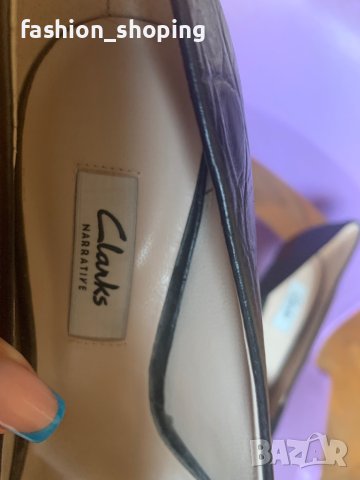 Елегантни обувки Clarks, размер 40, снимка 7 - Дамски обувки на ток - 41646989