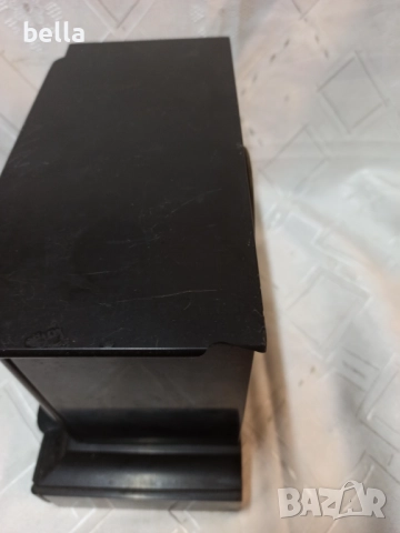 Антикварен  швейцарски каминен часовник-Grenchen-(~1900 г.) Масивен корпус от черен мрамор, снимка 6 - Антикварни и старинни предмети - 52176157