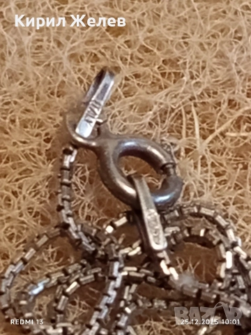 Скъпоценен сребърен пендант сърчице с блестящи цирконий и сребърна верижка 27426, снимка 9 - Колиета, медальони, синджири - 52895715