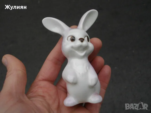 СТАР ПОРЦЕЛАН ЗАЕК ЗАЙЧЕ GOEBEL, снимка 3 - Антикварни и старинни предмети - 48257715