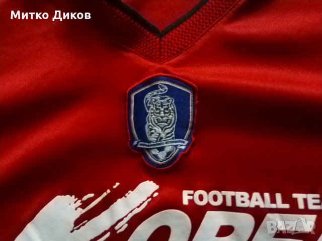 Корея футболна тениска памук размер Л, снимка 4 - Футбол - 35797494