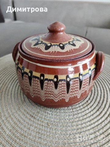 Гювечета троянска шарка 