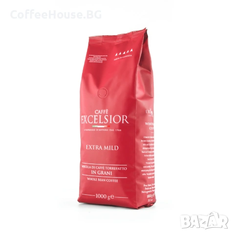 Италианско кафе на зърна за еспресо - Caffe Excelsior Extra Mild, 1 кг