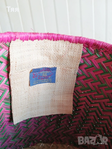 НОВА много голяма сламена чанта , снимка 4 - Чанти - 52223278