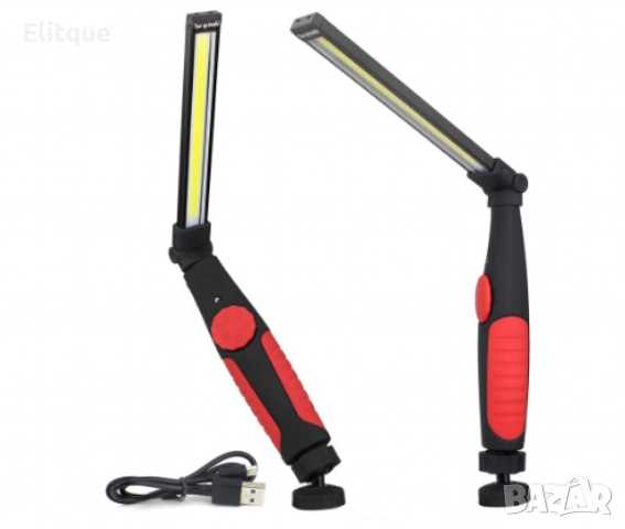 Мощна LED работна акумулаторна лампа