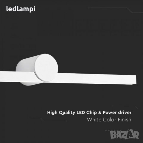 LED Аплик за огледало/картина 10W Бял, снимка 5 - Лампи за баня - 39143852