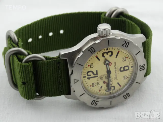 ВОСТОК КОМАНДИРСКИЕ АВТОМАТИЧЕН  ref: 350749 - ZULU Каишка, снимка 4 - Мъжки - 41944799