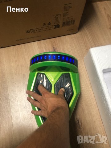 HOVERBOARD Ховърборд Eлектрически скейтборд Alien 8 - Green, снимка 7 - Скутери и тротинетки - 41982540