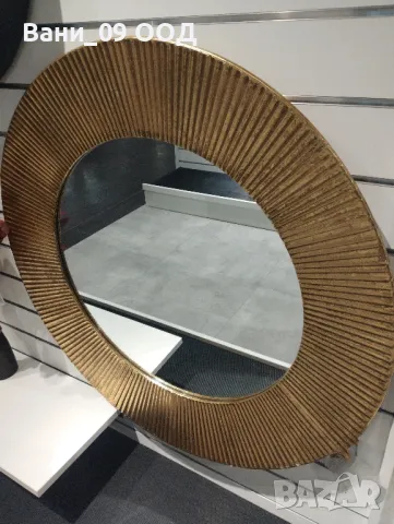 90см! Огромно кръгло огледало , снимка 5 - Огледала - 47611837