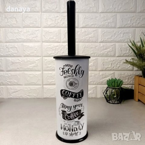 3426 Модерна WC четка за тоалетна с поставка, снимка 4 - Мопове, кофи, четки и метли - 39399780