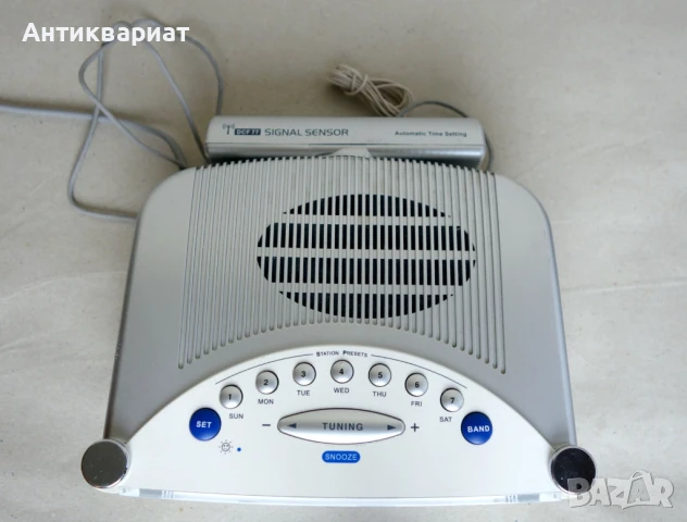 Топ модел настолен радио-часовник Sangean RCR-22, снимка 2 - Радиокасетофони, транзистори - 50867313