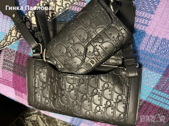 Дамска чанта Christian Dior, снимка 4 - Чанти - 52183193