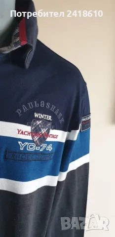 Paul & Shark Cotton Mens Size L / XL НОВО! ОРИГИНАЛ! Мъжка Блуза., снимка 7 - Блузи - 49067087