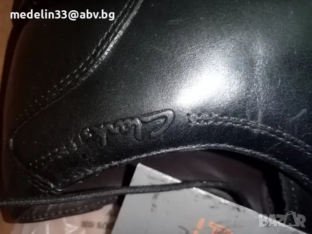 Clarks Active Air-мъжки луксозни обувки ест. кожа, 44 номер, съвсем нови, снимка 4 - Официални обувки - 47269361