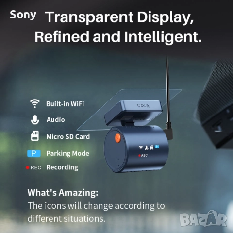 Видеорегистратор KAWA MINI 3 Pro Gen 2, снимка 3 - Аксесоари и консумативи - 52922970