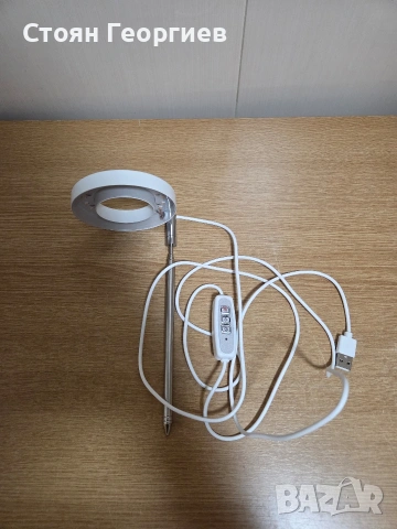 LED лампа за отглеждане на растения. Подпомага фотосинтезата при растенията., снимка 2 - Лед осветление - 53598833