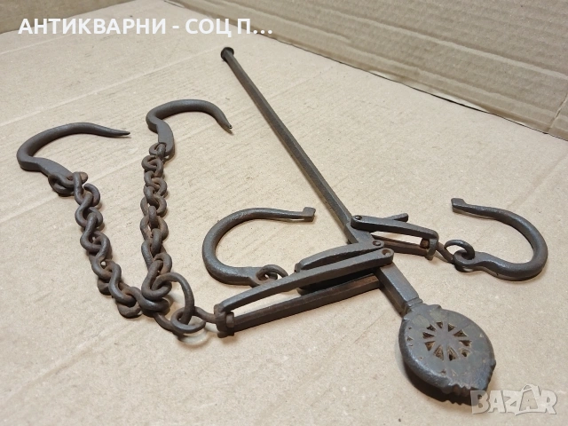 Стар Кован Османски Кантар. / НОМЕР 1587., снимка 5 - Антикварни и старинни предмети - 53669814