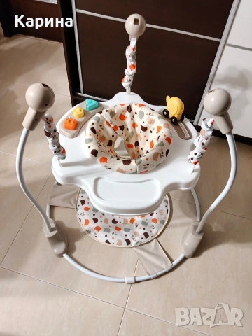 Детско бънджи Moni - Magic Fun, Бежово, снимка 3 - Играчки за стая - 53197760