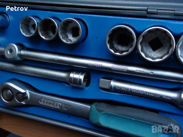 GEDORE - 1/2" PROFI Гедория !! новата версия !! вложки 10 - 32 mm !! ORIGINAL GEDORE GERMANY !!!!!, снимка 13 - Гедорета - 31157166