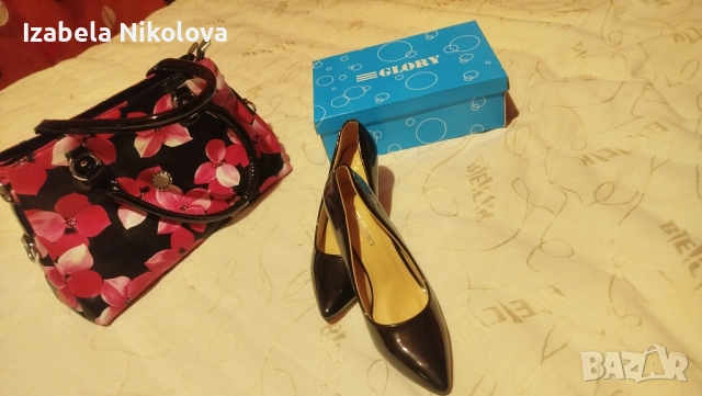 Комплект чисто нови рокля с обувки и чанта, снимка 2 - Рокли - 52787703