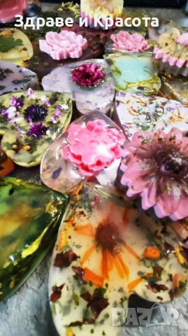 Ръчно изработени био сапунчета 55гр, снимка 2 - Други - 52661471