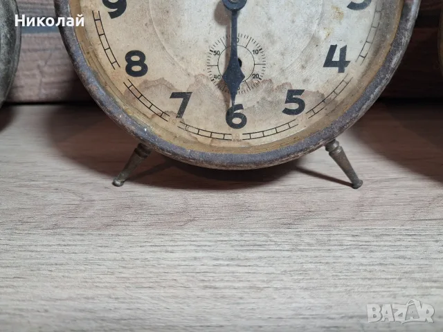 Лот Стари Будилници за части реставрация Юнгханс Густав Бекер, снимка 9 - Антикварни и старинни предмети - 56239670