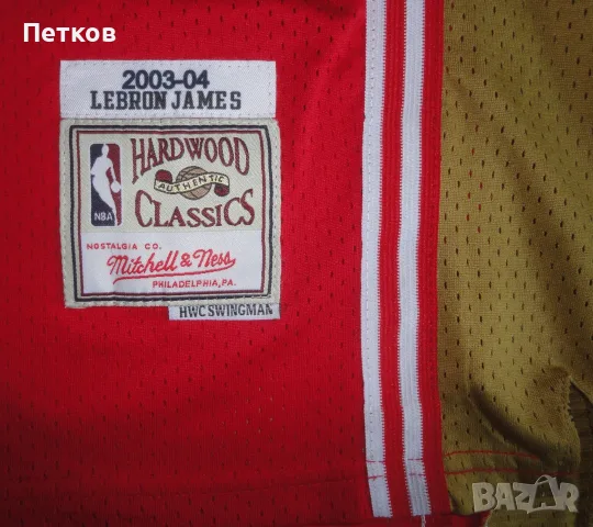 NBA баскетболен потник Cleveland Cavaliers #23 LeBron James L, снимка 4 - Баскетбол - 56203599