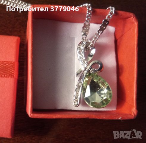 Колие с кристал, снимка 9 - Колиета, медальони, синджири - 41449015