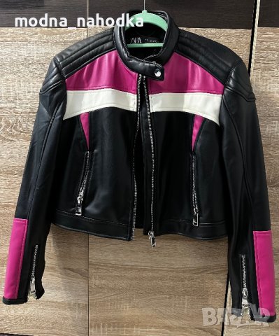 Чисто ново яке ZARA в черно и розово