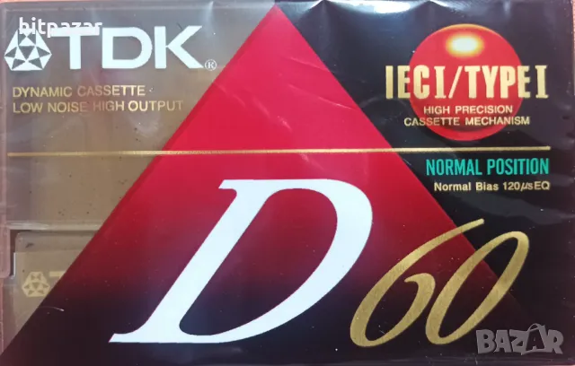 Касета TDK нова, неизползвана