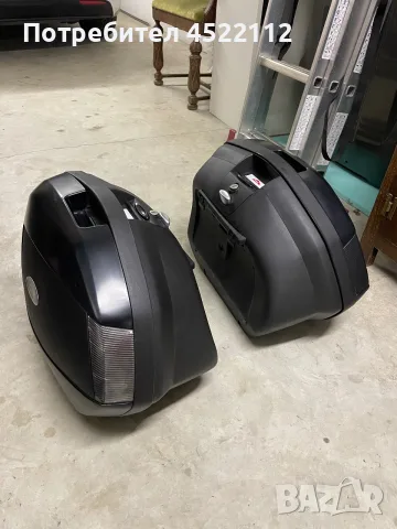 куфари Givi V35 NT с рамка за Suzuki Bandit 650 / 1250 / GSX 650F, снимка 2 - Аксесоари и консумативи - 55923192